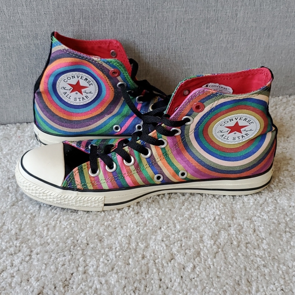 Converse x Scott Pratt high tops (women's sz 9.5)